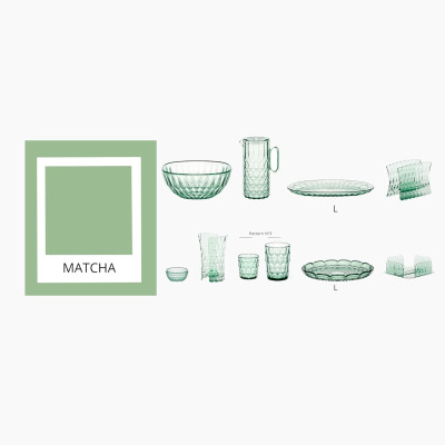 GUZZINI PORTABICCHIERI UNIVERSALE VANITY MATCHA GREEN
