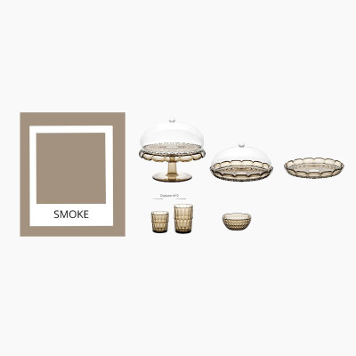 GUZZINI ALZATA CON CAMPANA VANITY FUMO