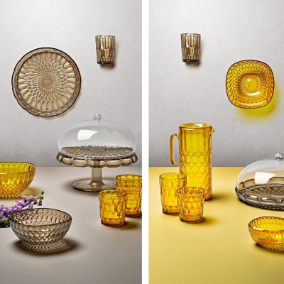 GUZZINI ALZATA CON CAMPANA VANITY FUMO