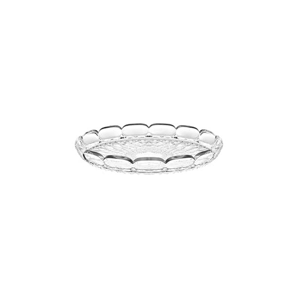 GUZZINI VASSOIO TONDO PICCOLO 30CM VANITY TRASPARENTE