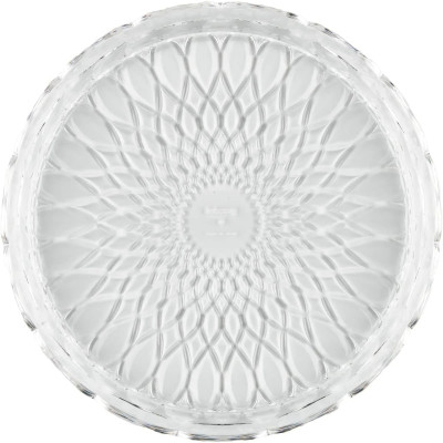 GUZZINI VASSOIO TONDO PICCOLO 30CM VANITY TRASPARENTE