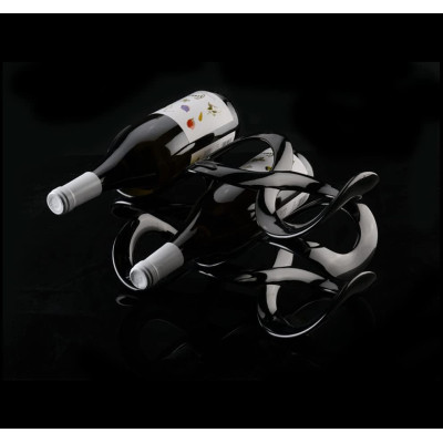 GUZZINI CANTINETTA PORTABOTTIGLIE UNIVERSALE CUVÉE NERO