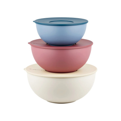 GUZZINI SET 3 CONTENITORI CON COPERCHI EVERYWHERE BIO