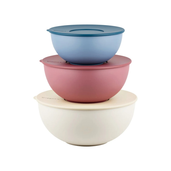 GUZZINI SET 3 CONTENITORI CON COPERCHI EVERYWHERE BIO