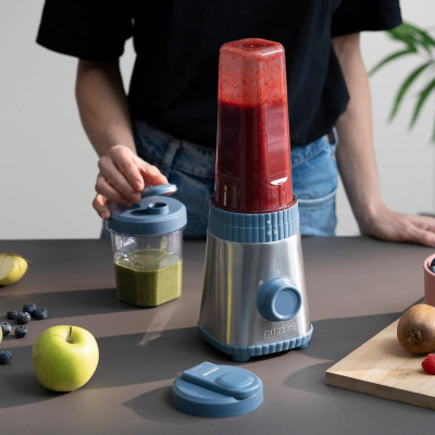 GUZZINI FRULLATORE PORTATILE ON THE GO BLU NAVY SOUS CHEF