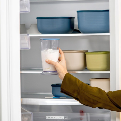 GUZZINI FRULLATORE AD IMMERSIONE CON ACCESSORI BLU NAVY SOUS CHEF