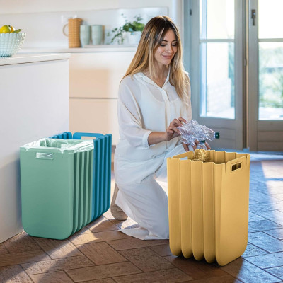 GUZZINI CONTENITORE MULTIUSO ECO-PACKLY VERDE SALVIA