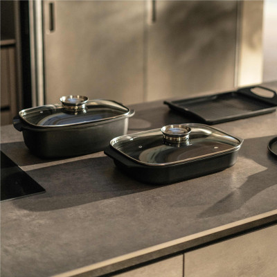 GUZZINI ROSTIERA ALTA CON COPERCHIO COOK&SPACE