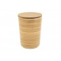 BARATTOLO WOODY CON TAPPO BAMBOO  H14