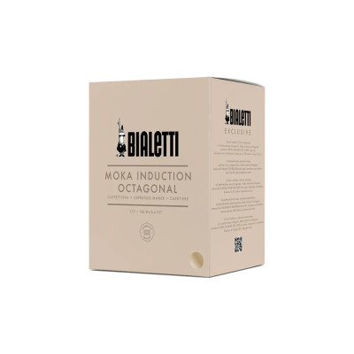 BIALETTI MOKA EXCLUSIVE INDUZIONE 3TZ DESERT- EFFETTO PIETRA BEIGE