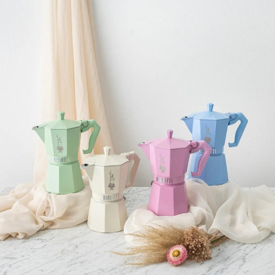 BIALETTI MOKA EXCLUSIVE 3TZ CREAM - PANNA LUCIDO