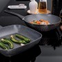 SET WOK CM28+GRILL CM 28X28 DEEP MOON