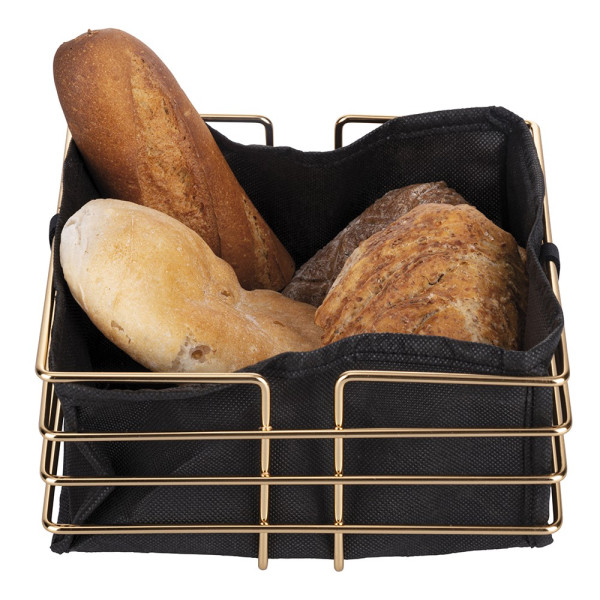 VDE CESTINO PANE-PORTATOVAGLIOLI GOLD