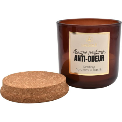 LAGUIOLE CANDELA AGRUMI E BASILICO 195G