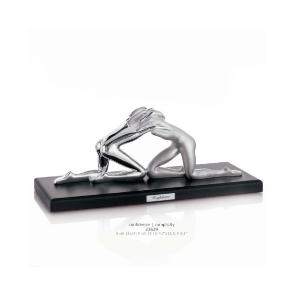 OTTAVIANI SCULTURA ARGENTO  CONFIDENZE  