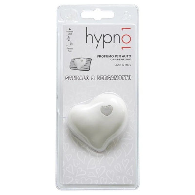 PROFUMO AUTO CUORE SANDALO BERGAMOTTO