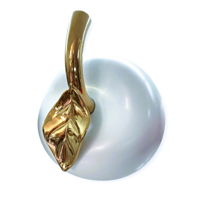MELA DECORATIVA BIANCO OPACO H32CM
