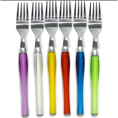SERV. POSATE 24 PZ + STAND MULTICOLOR
