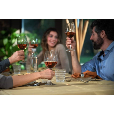 RCR SET 6 CALICI VINO ROSSO OPTIQ 65CL