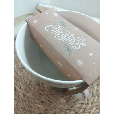 SET 2 PZ MUG + CIOTOLA PUPAZZO DI NEVE