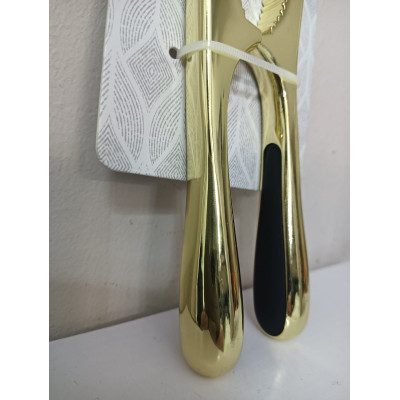 Utensili Cucina Schiaccianoci Metallo Oro 17cm