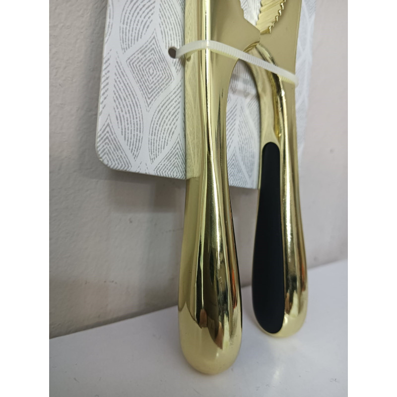 Utensili Cucina Schiaccianoci Metallo Oro 17cm