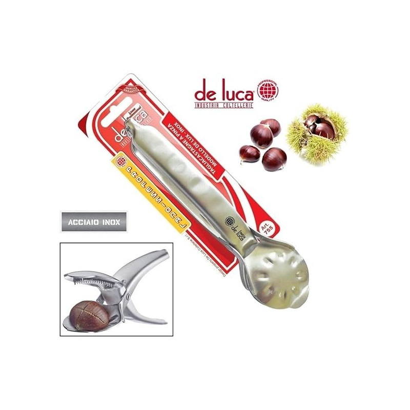 Utensili Cucina Pinza Taglia Castagne Acciaio Inox