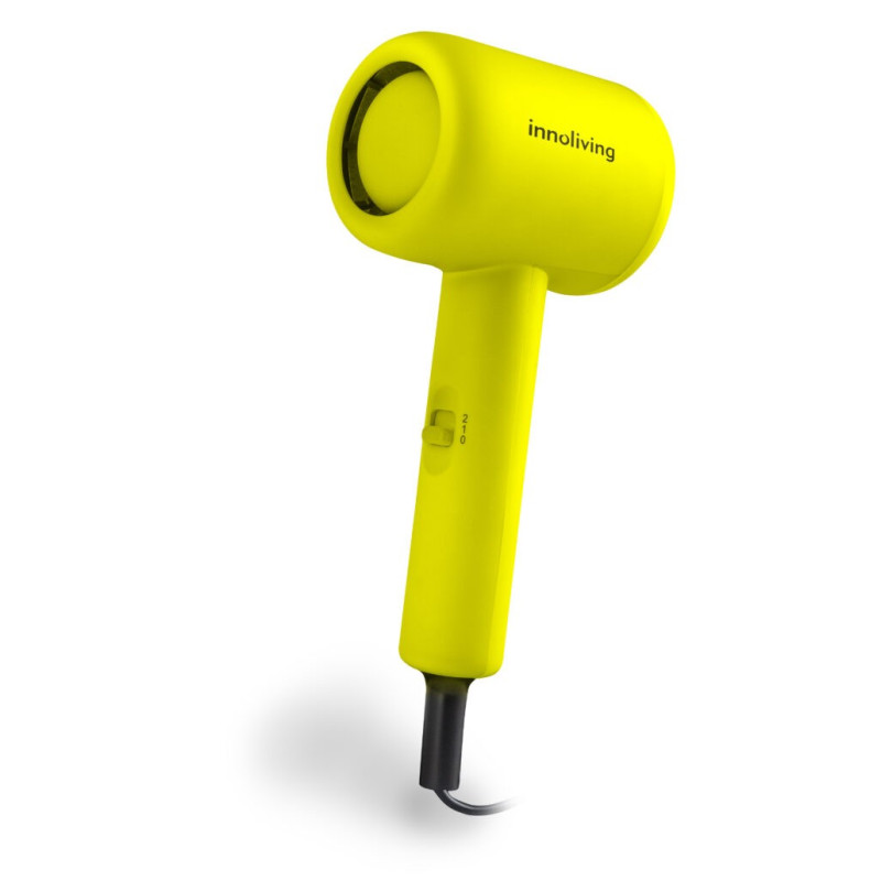 ASCIUGACAPELLI MINI GIALLO FLUO 1000W