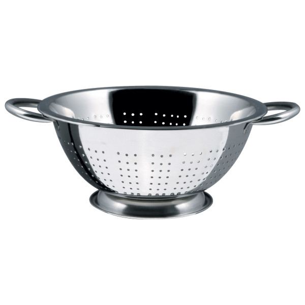 COLAPASTA CON BASE INOX CM.24