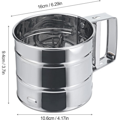 Utensili Per Pasticceria Salvinelli Setaccio Farina Inox 18/10