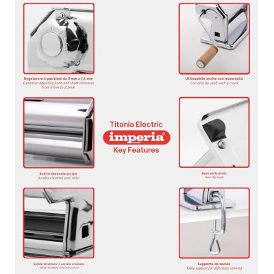 Macchine E Accessori Per Pasta Macchina Per Pasta Imperia Electric
