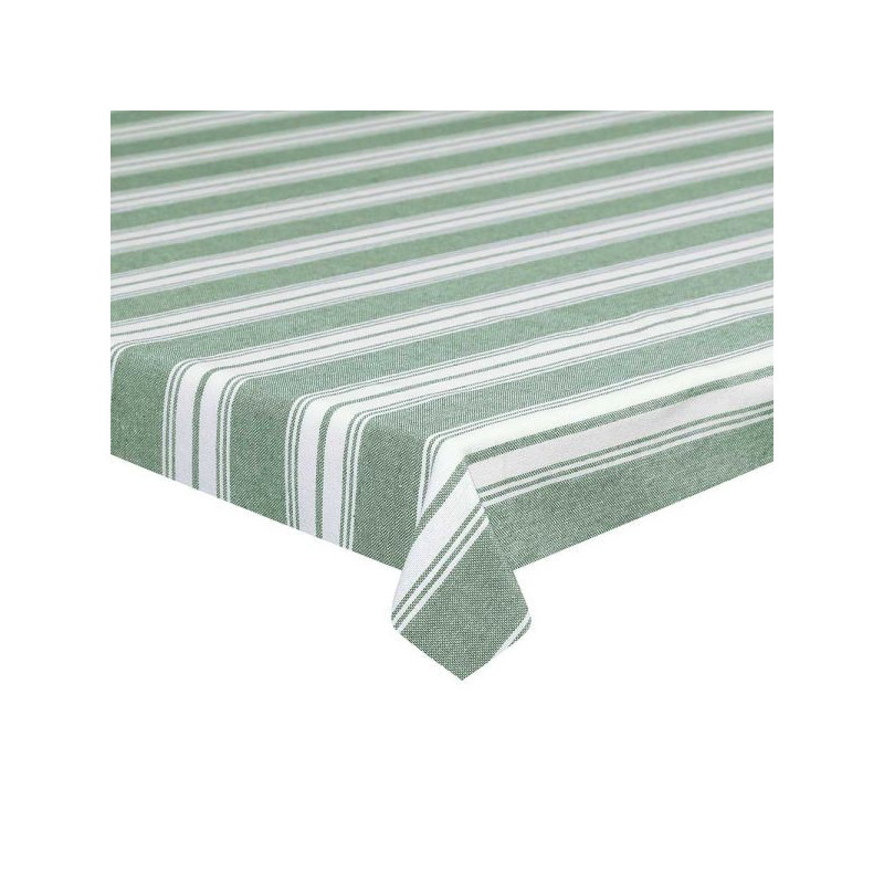 Tessile Tognana Tovaglia 10 Posti Cotone Verde