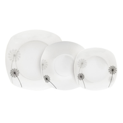 Servizi Piatti Servizio Piatti Porcellana 18pezzi Audre