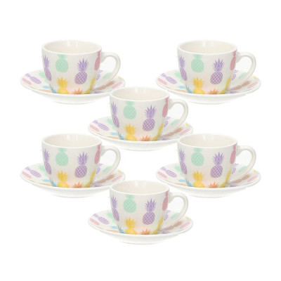 Servizio Caffe' Tognana Set 6 Tazzine +6 Piattini Wiki