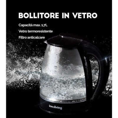 Piccoli Elettrodomestici Bollitore Elettrico Cordless 1,7lt