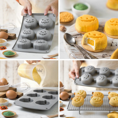 Stampi Per Dolci Stampo Zucchette In Silicone 6 CavitÃ 