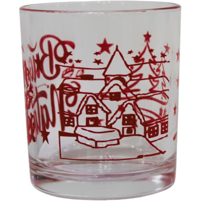 Bicchieri E Calici Set 6 Bicchieri Acqua Buon Natale