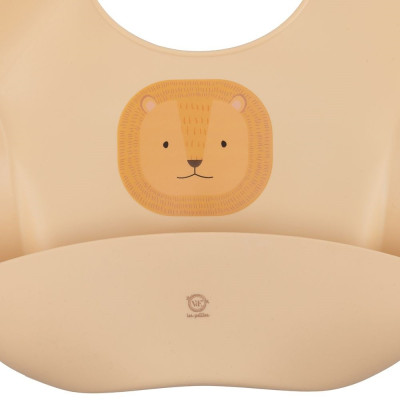 Set Pappa E Bavaglini Les Petites Bavaglino In Silicone Leone