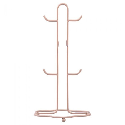 Accessori Cucina Porta Mug 6 Ganci Flower Mocha Mousse