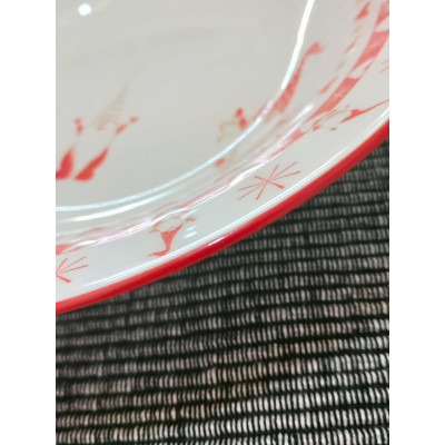 Tavola Set Piatti 12 Pz Fiaba Di Natale