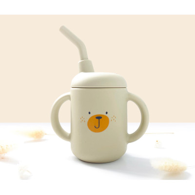 Borracce E Bicchieri Maye - Il Bicchiere Con Cannuccia - Orso