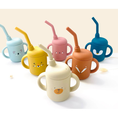 Borracce E Bicchieri Maye - Il Bicchiere Con Cannuccia -gatto
