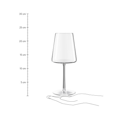 POWER- SET 6 CALICI VINO ROSSO 52CL