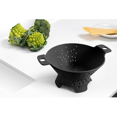 Utensili Cucina Scolapasta Cosmo 25cm Carbon Black