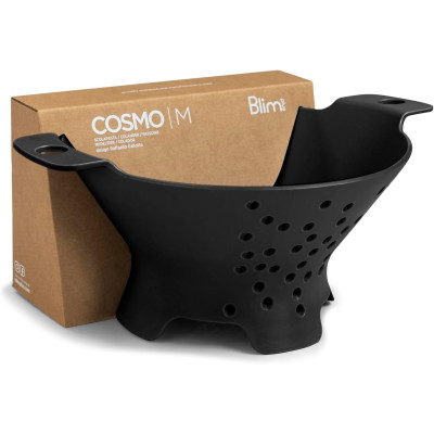 Utensili Cucina Scolapasta Cosmo 25cm Carbon Black