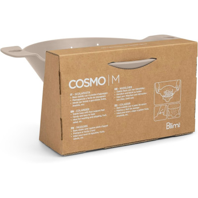 Accessori Cucina Scolapasta Cosmo 25 Cm Moka Grey