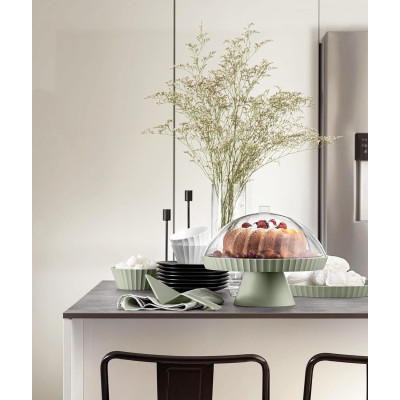 Accessori Cucina Alzata AgorÃ  Ã˜33cm C/paletta Artic White