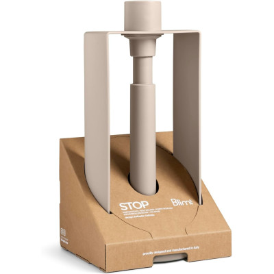 Accessori Cucina Portarotolo Stop Moka Grey