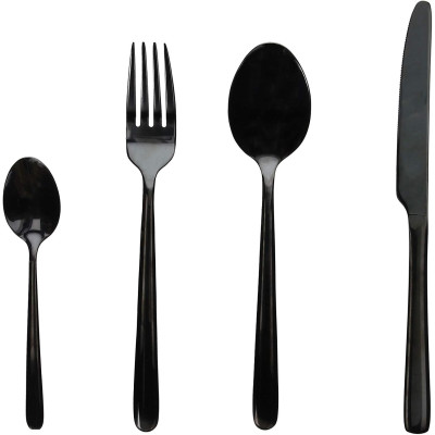 Posateria Tognana Serv. 24 Posate Uber Nero