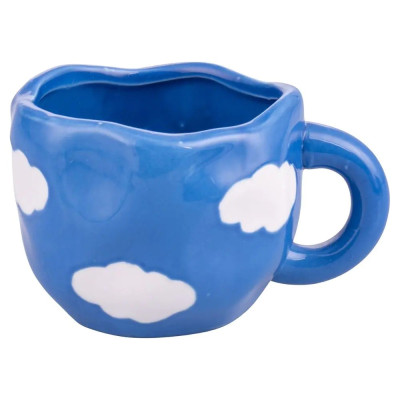 Caffetteria, Tisaneria E Accessori Set Tazza Piattino E Montalatte Nuvole